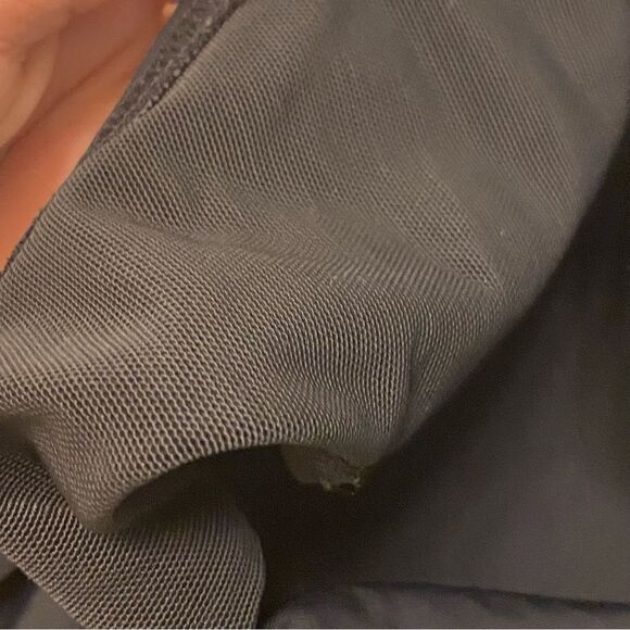 Profile by Gottex swimsuit skirt skort bottom Black Purple Print waist  12 - Picture 5 of 9